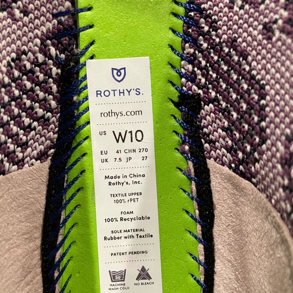 Rothy’s wisteria store exclusive size 10 - Picture 3 of 4